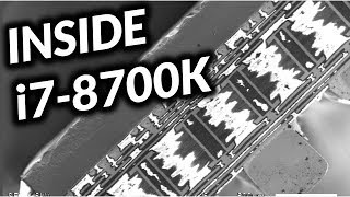 Inside i7-8700K - Scanning Electron Microscope (SEM) Footage (en)