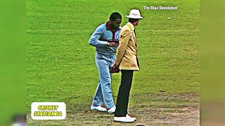 VIVAN RICHARDS shock Ranatunga with the Arm Ball |