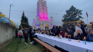 Rekordinis jaunimo piknikas ir žiburių procesija Šiluvoje