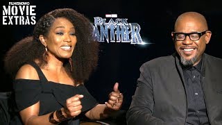 Black Panther (2018) Angela Bassett & Forest Whitaker talk about their experience making the movie