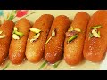 BENGALI CHAMCHAM RECIPE | स्पॉन्जी और स्वादिस्ट ख़ास बंगाली चमचम मिष्टी | HOW TO MAKE CHAM CHAM SWEET