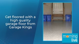 Get floored with a high quality garage floor from Garage Kings