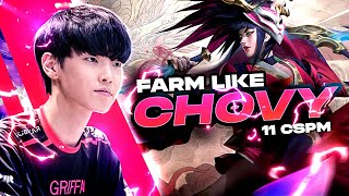 HOW TO FARM LIKE CHOVY - SEASON 12 - 11 CSPM AKALI