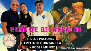 BIENVENIDA A RD ROGER MUÑOZ Y AMELIA DE QUINTANILLA