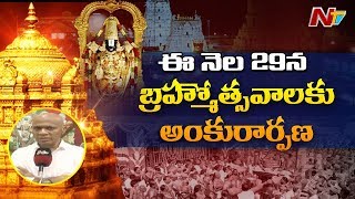 TTD Cancel VIP Break Darshan Ahead Of Srivari Brahmotsavalu | NTV