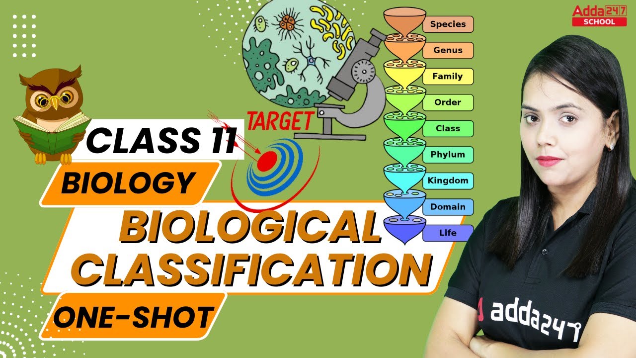 Biological Classification Class 11 Biology Chapter 2 One Shot By Shipra ...