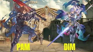 GBVSR High Level Gameplay Pam Siegfried VS Dim Grimnir