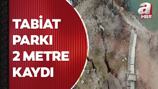 Gölbaşı'nda büyük depremin izleri! Tabiat parkı iki metre kaydı | A Haber