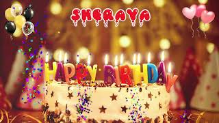 SHERAYA Happy Birthday Song – Happy Birthday to You