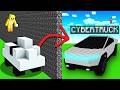 I Cheated with //CYBER-TRUCK in House Build Challenge in Minecraft