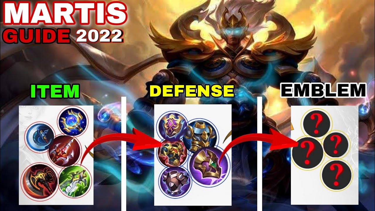 Martis Best Tutorial 2022 || Martis Best Build , Best Emblem , Best ...