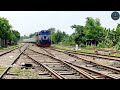 রূপসা এক্সপ্রেসে এসি ইঞ্জিন rupsha express entering poradah jn with ac emd gt42ac 6604 locomotive