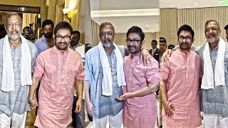 Nana Patekar With Aamir Khan Arrives For film Promotion Of Vanvaas JW Marriott Juhu