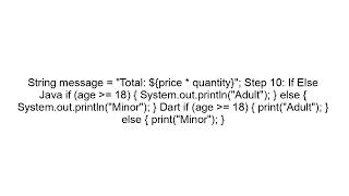 Dart 2026 using Java | Complete Guide for Java Developers