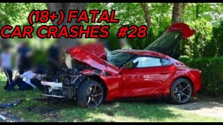 (18+) Fatal Car Crashes | Driving Fails | Dashcam Videos - 28