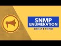 SNMP Enumeration - CEHv11 Topic