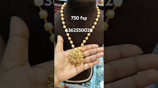 Premium quality pearl.Lakshmi Devi chain