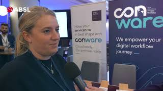 Eliška Petrášová (ConWare Solutions) at ABSL Conference 2022