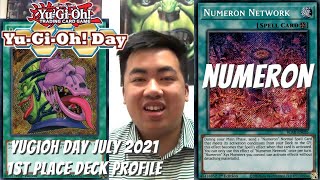 Yugioh Day New Format July 2021 Locals 1st Place Deck Profile - Numeron - Darren Bui