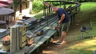 Building a G Scale Train In Fast FWD & In Real Time, Fri 6/18/21 @ The Elsie OG Railrunners Meet!