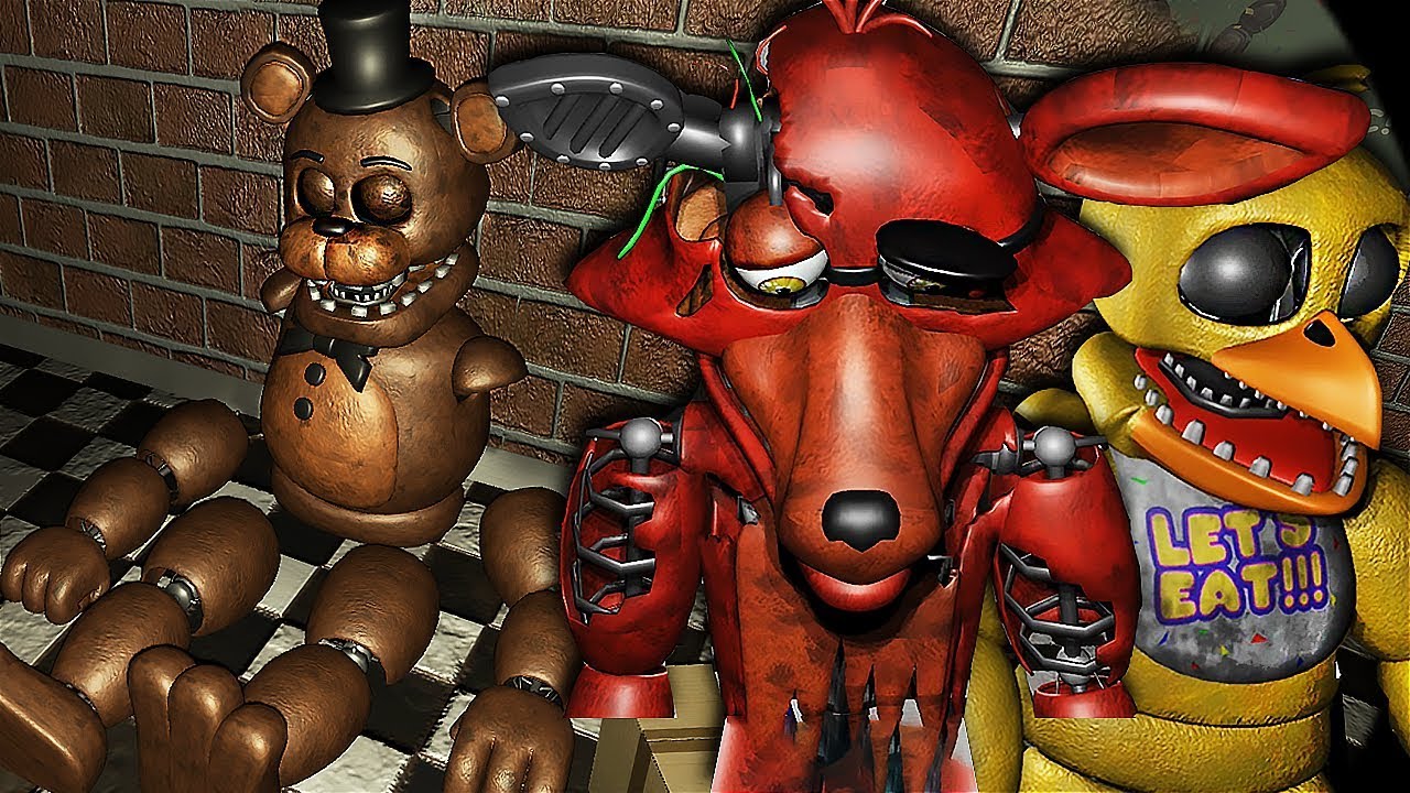Freddy Quebrou Controlando Animatronics Youtube