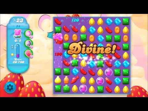 Candy Crush Soda Level 34 *Get the bear above the candy string* Candy Crush Soda Level 34 *Get the bear above the candy string*