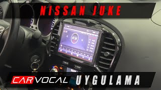 Nissan Juke Carvocal CRV-4374 Android Multimedya Montaj Uygulaması