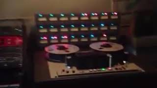 Analog recording with M.C.I. Tape machine