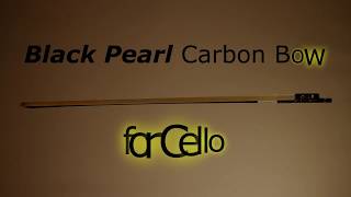 Black Pearl Carbon Bow for Cello - Series B