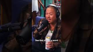 Does Bobby Lee manipulate the mic?😳😨😂 #bobbylee #tigerbelly #khalyla #funny