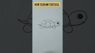 how to draw tortoise|drawingcartooning|turtle vs tortoise|art for kids|tutorial|art for kids hub