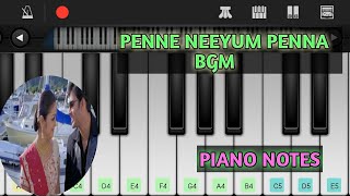 PENNE NEEYUM PENNA BGM | PRIYAMANA THOZHI | S.A.RAJKUMAR | MOBILE PERFECT PIANO | LIN SHE'S Music |