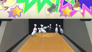 あつまれBOWLING：ベーシック通し　スコア259 st5　ストライクがつながらないとはじまらない　#あつまれBOWLING #ボウリング