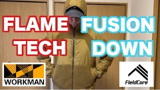 4K【ワークマン】FLAME-TECH フリースモンスターパーカー　2年連続購入したので、紹介します。