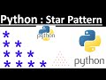 Python Program for Star Traingle Pattern