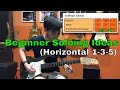 Guitar Emerge - Electric Guitar Tutorial - Beginner Guitar Soloing Ideas (Horizontal 1-3-5)