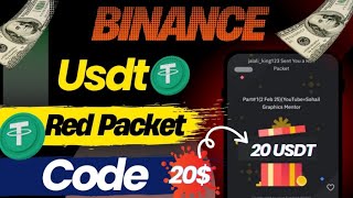 Binance red packet code today | red packet code today | red packet code in binance today bttc