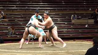 Yamanaka (3-3) - Akitoba (4-2) , Sumo : Natsubasho '17