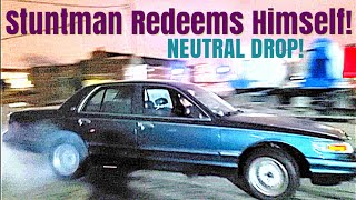 95 Mercury Grand Marquis Gets Hell From Stuntman! With Burnouts And Donuts! NEUTRAL DROP!