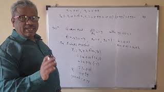 Euler's Method for solving First Order Ordinary Differential Equations