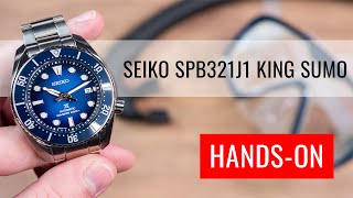 HANDS-ON: Seiko Prospex Sea Automatic Diver's SPB321J1 King Sumo