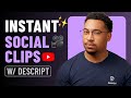 Turn YouTube Videos Into Social Media Clips in Seconds I Descript