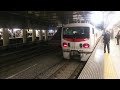 検測車e491系 勝田車🚆新宿駅7番線発車🚃💨