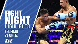 Teofimo Lopez vs Jamaine Ortiz | FIGHT HIGHLIGHTS