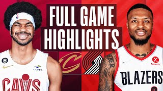 CAVALIERS at TRAIL BLAZERS | FULL GAME HIGHLIGHTS | January 12, 2023