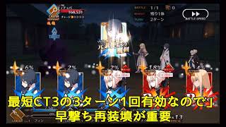 【FGO攻略】セイレム第3節：能力半減してもLv1は変わらないので…。メイドオルタとフィンで凸モナからサクっと宝具なフレンド以外レベル1でお遊び