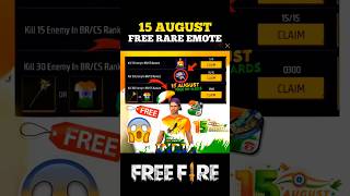 15 august event free fire 😱🔥 | Free fire 15 august event free rewards | #freefire #trending #shorts