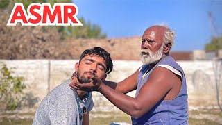 ASMR BABA KALLU HEAD \u0026 BACK MASSAGE BY RELAX 😴|| ASMR THERAPY BENGALI STYLE RELAX | #asmrmassage 💆