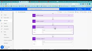 Lesson11-Variable and Increment Variable- Power Automate 1000 Videos