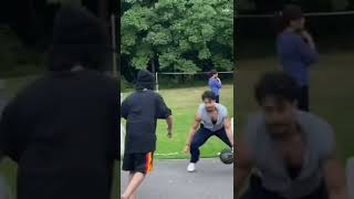 Tiger Shroff Playing Basketball With Friends #shorts1080p